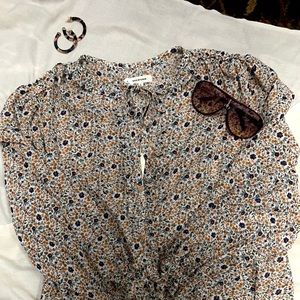 Max studio button up blouse